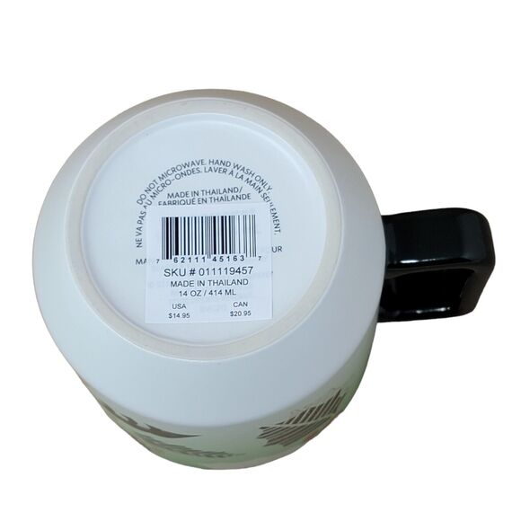 Starbucks 2020 Christmas Coffee Mug Green Holly Berries Mistletoe 14oz New - Picture 7 of 7